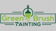 Green Brush Painting