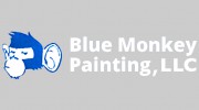 Blue Monkey Painting